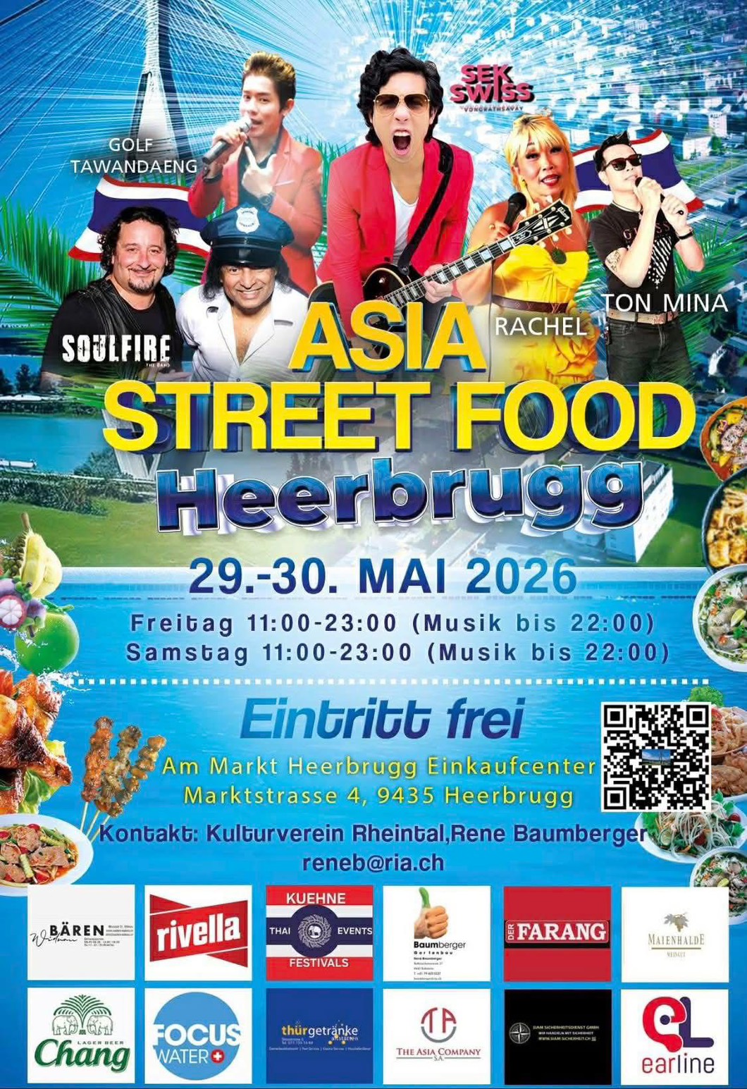 Asia Street Food Heerbrugg Flyer