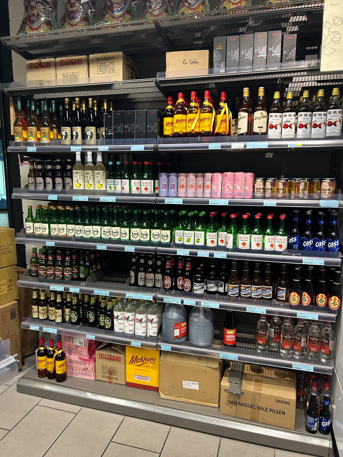 Asiatische Biere und Spirituosen im Asiaway Shop